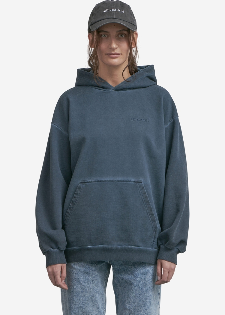Худи Not For Sale GD Washed Blue s10e10