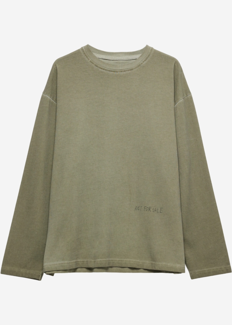 Лонгслив Not For Sale Garment Dyed s11e08