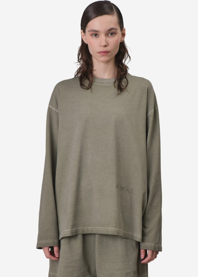 Лонгслив Not For Sale Garment Dyed s11e08