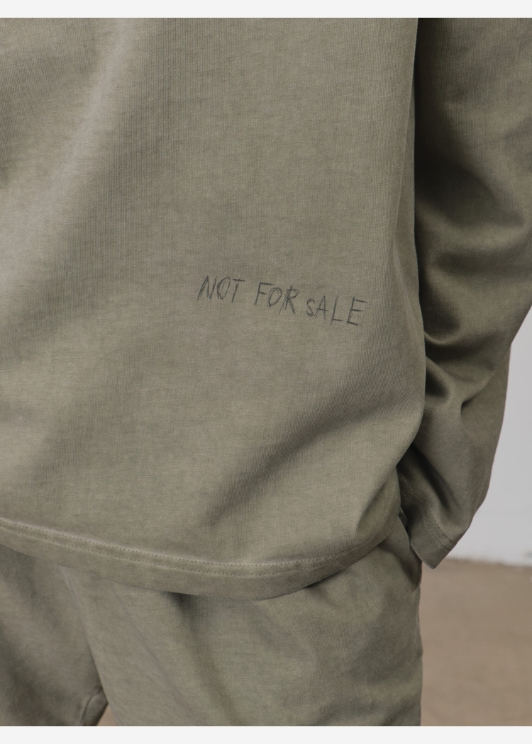 Лонгслив Not For Sale Garment Dyed s11e08