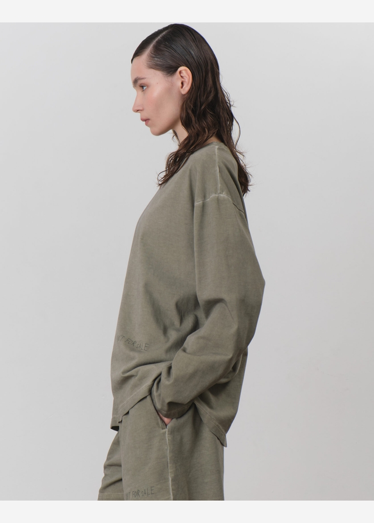 Лонгслив Not For Sale Garment Dyed s11e08