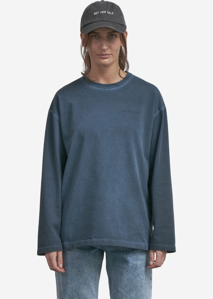 Лонгслив Not For Sale GD Washed Blue s10e09