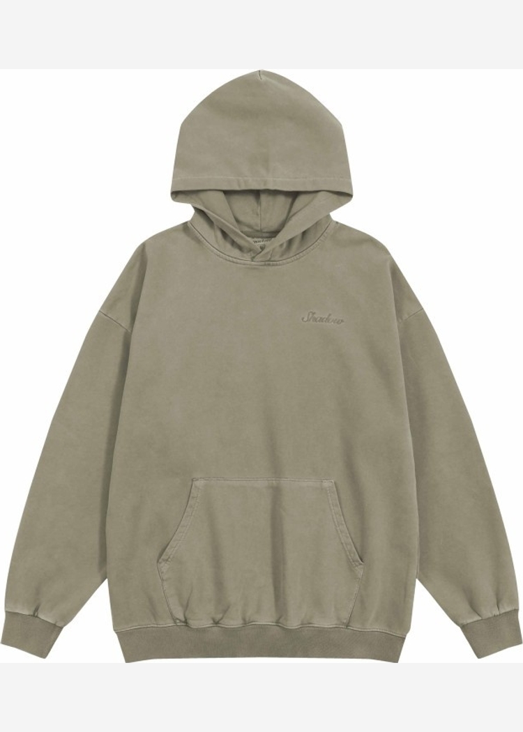 Худи SHADOW Garment Dyed EMB dust