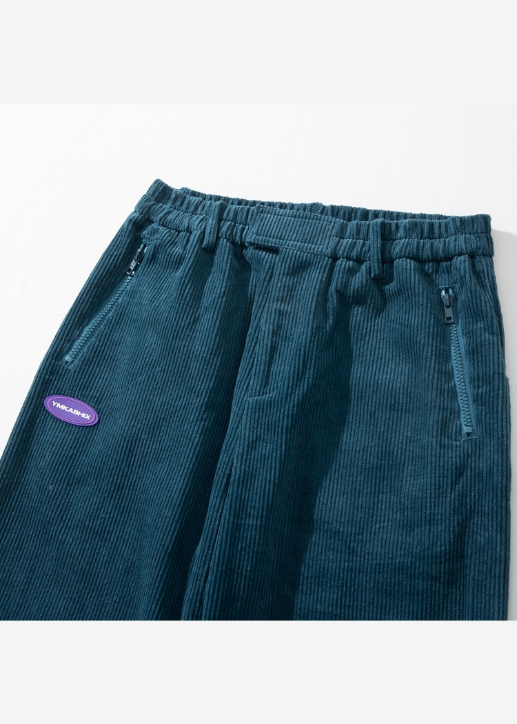 Брюки YMKASHIX velvet 4 темно-синие