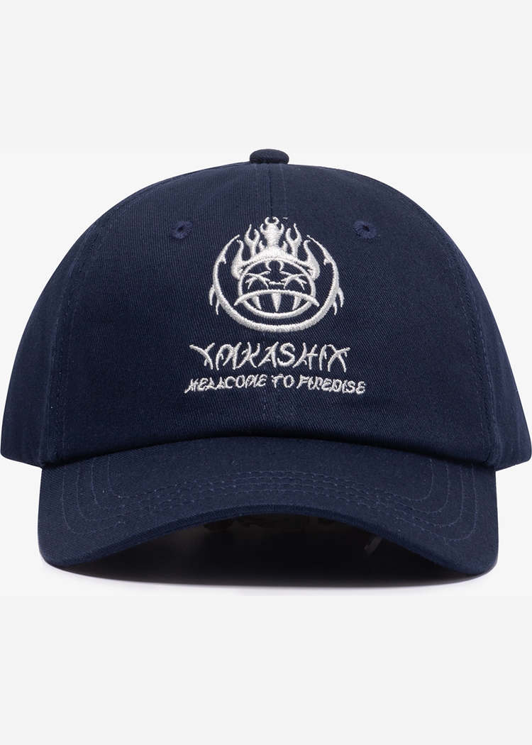 Кепка YMKASHIX HELLCOME синяяя