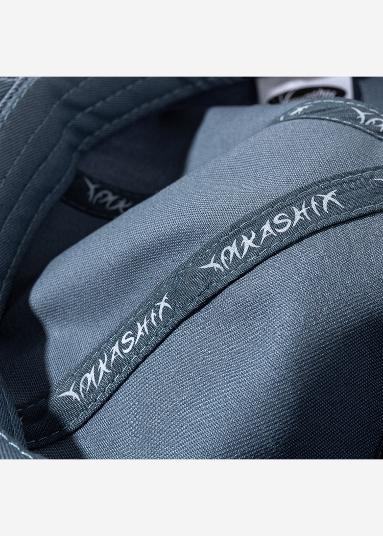 Пыльно-синяя кепка YMKASHIX LOGO