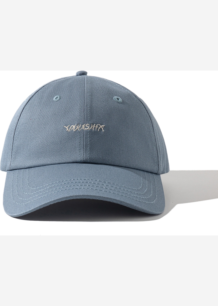 Пыльно-синяя кепка YMKASHIX LOGO