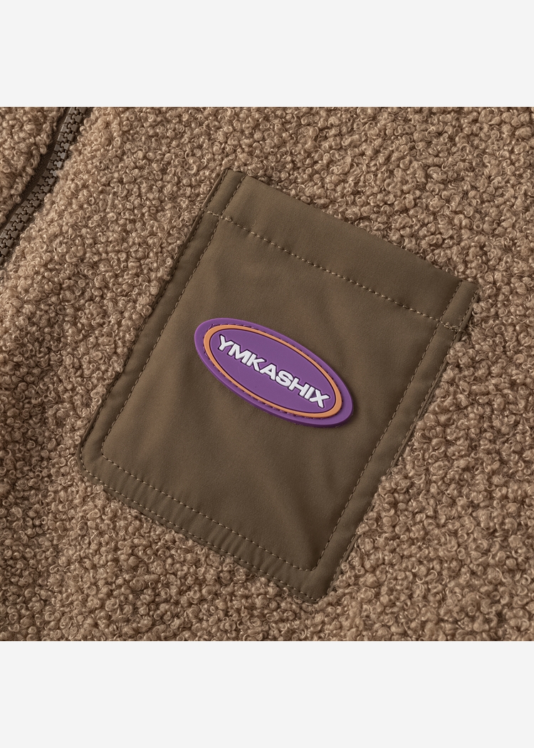 Куртка YMKASHIX двухсторонняя коричневая