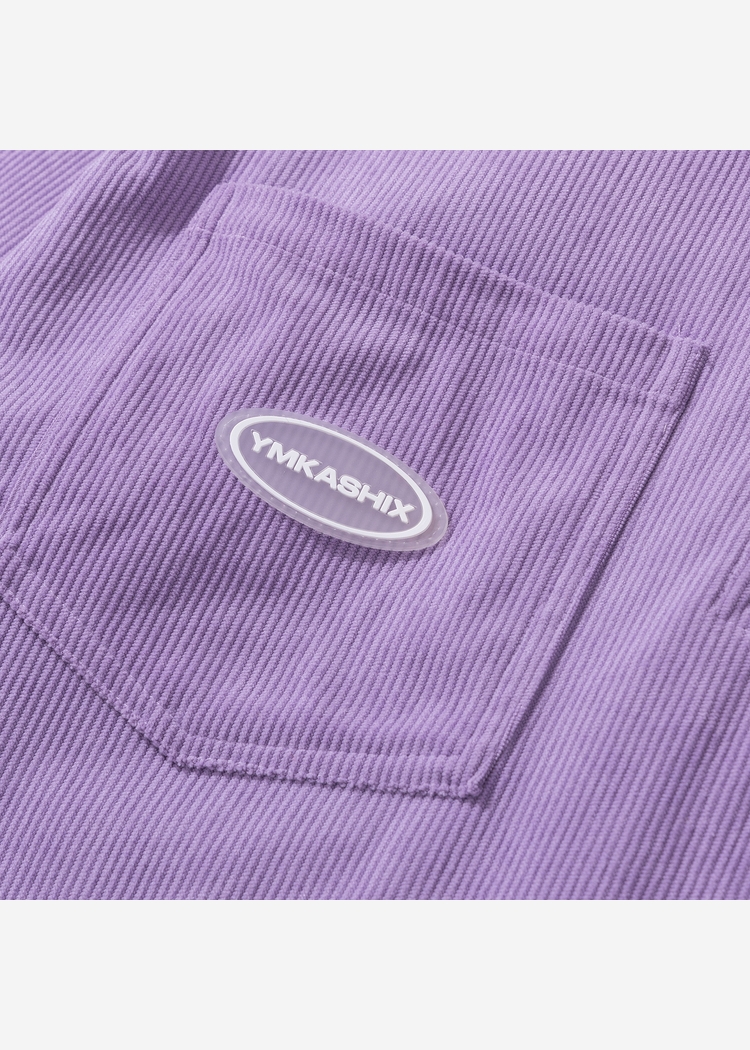 Рубашка YMKASHIX Velvet фиолетовый