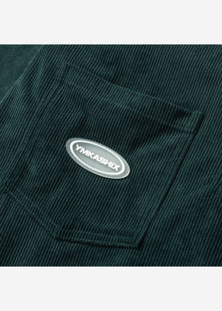 Рубашка YMKASHIX Velvet темно-зеленый