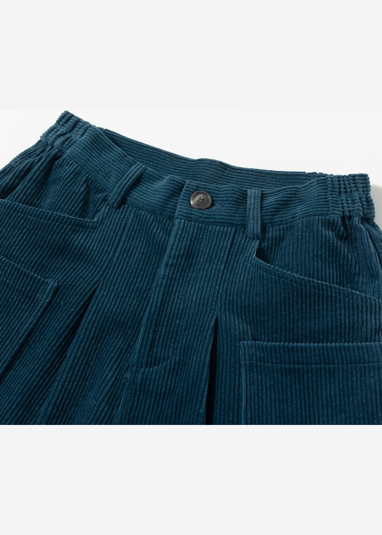 Тёмно-синие Шорты YMKASHIX VELVET SERIES