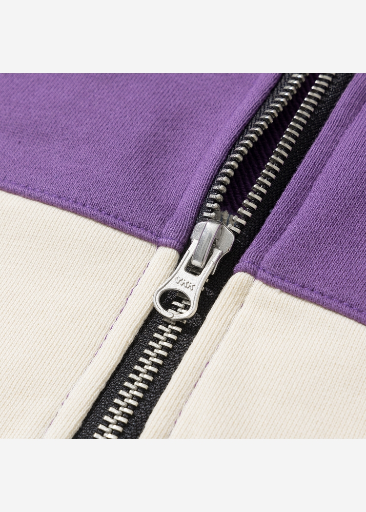 Свитшот YMKASHIX Four Stripes фиолет/беж/сер/син