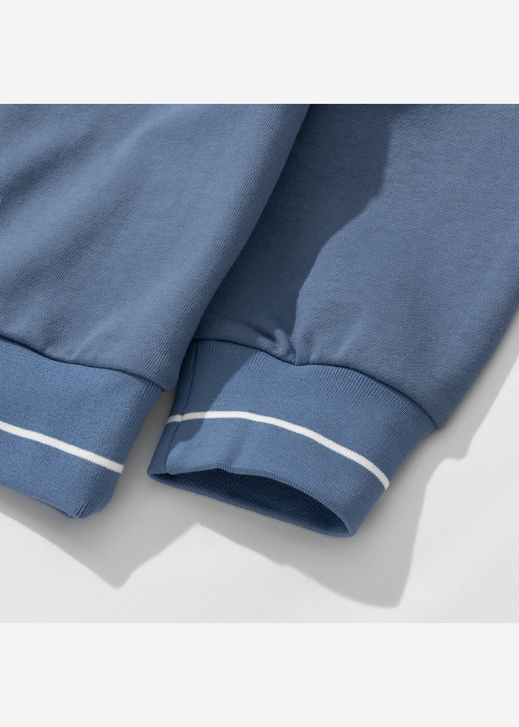 Свитшот YMKASHIX Four Stripes фиолет/беж/сер/син