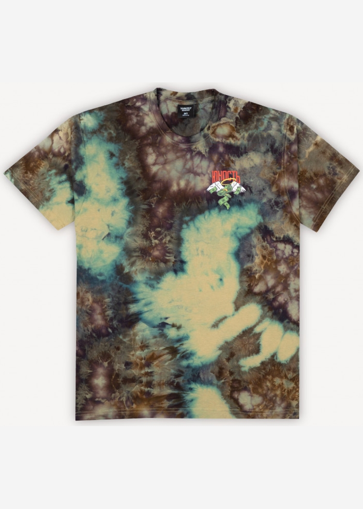 Футболка ЮНОСТЬ™«Furry Cat»Tie-Dye