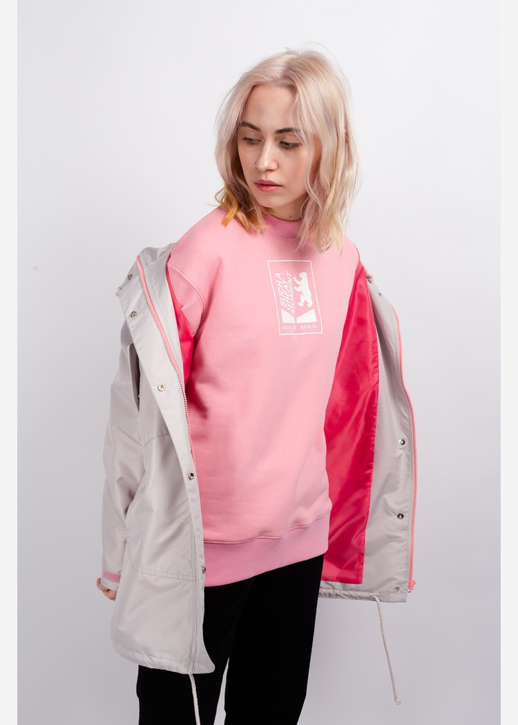 Ветровка Asa светло-серая