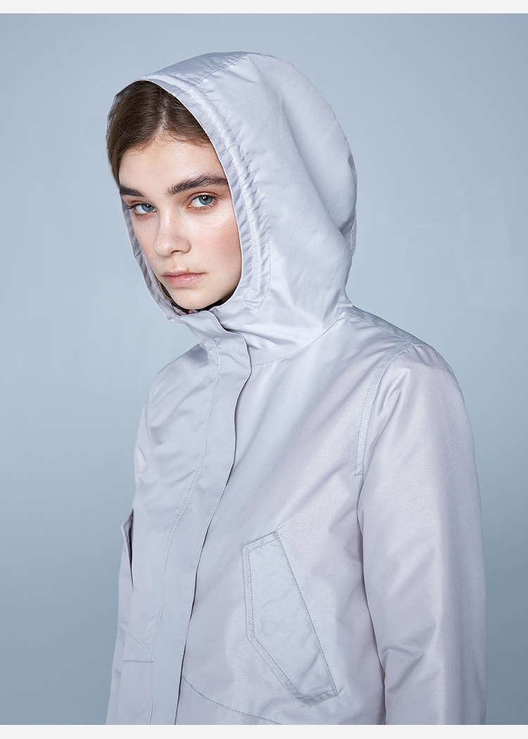 Ветровка Asa светло-серая