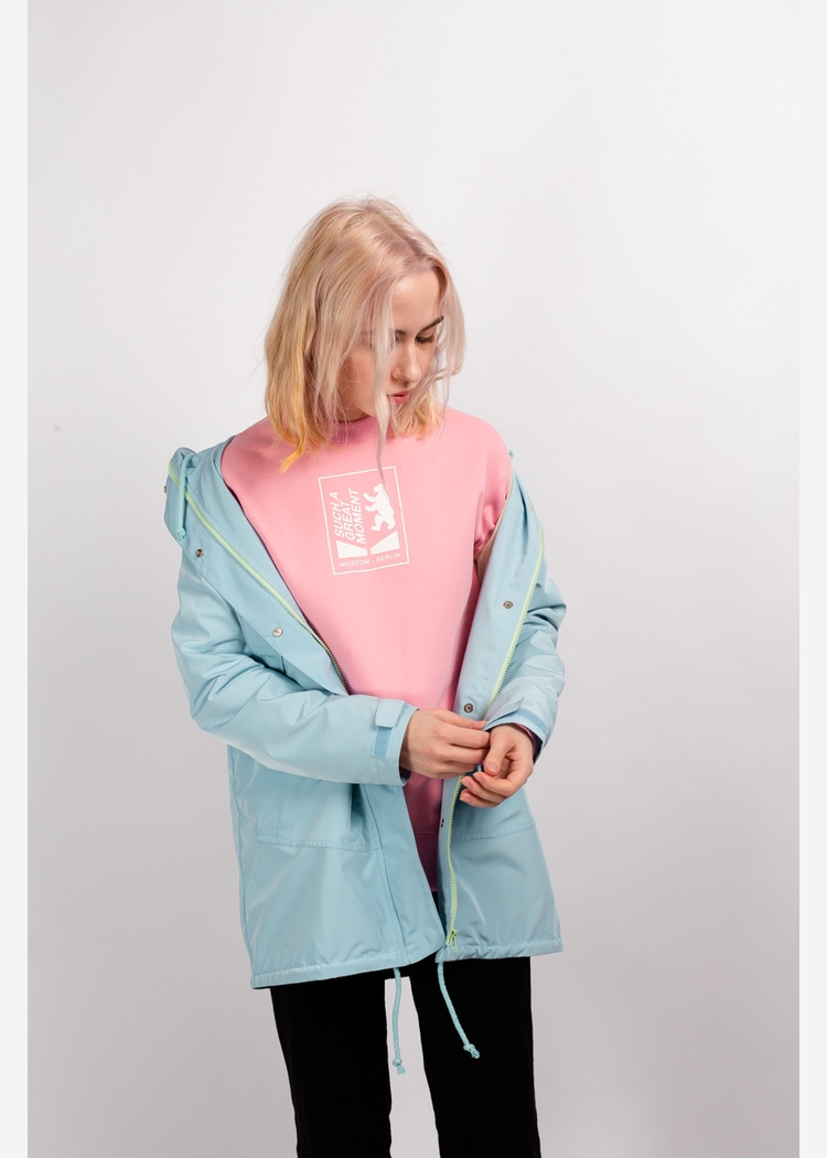 Ветровка Asa голубая