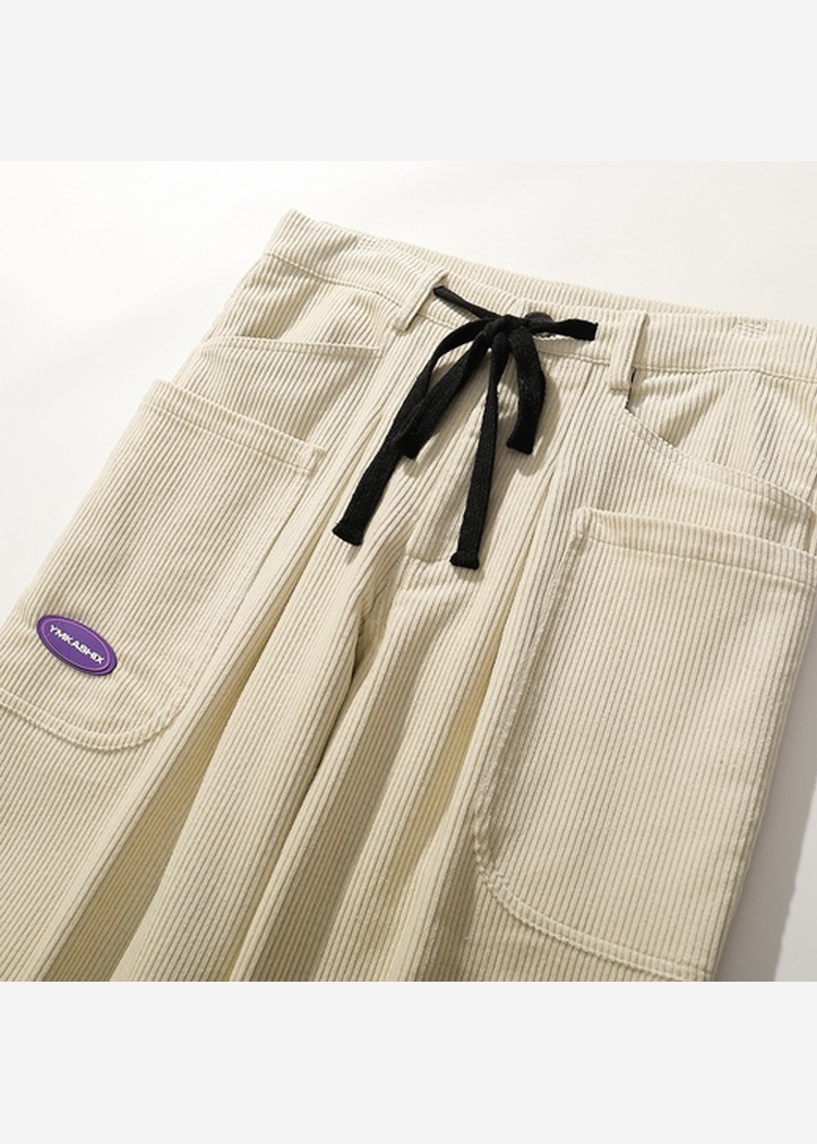 Брюки YMKASHIX velvet 2 бежевые