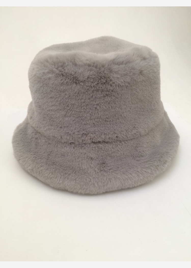 Панама Fur серая