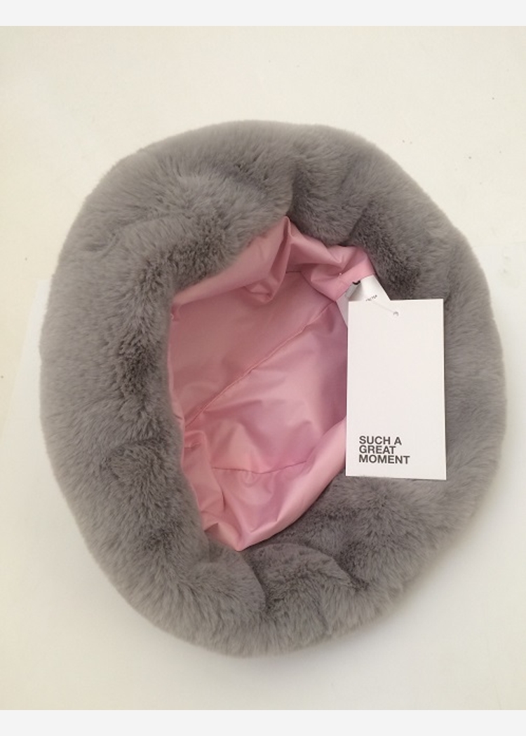 Панама Fur серая