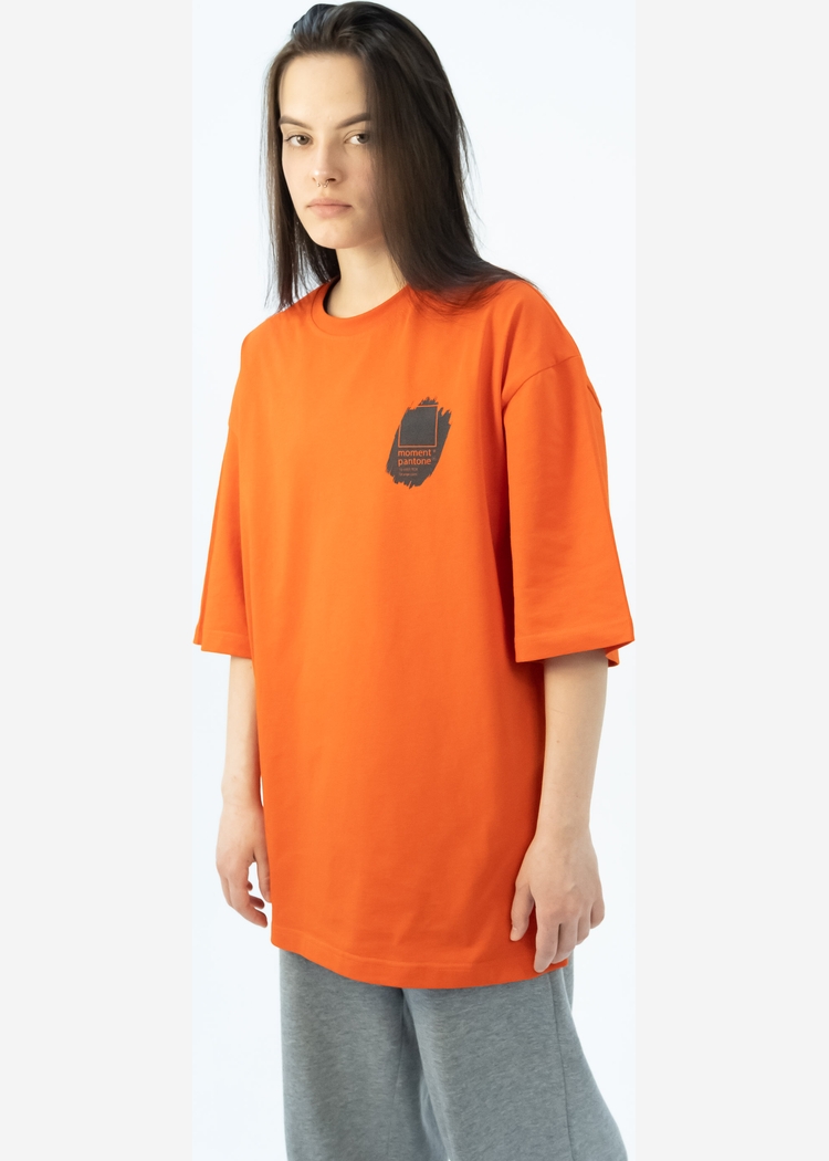 Футболка Paint Square red