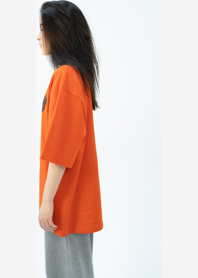 Футболка Paint Square red