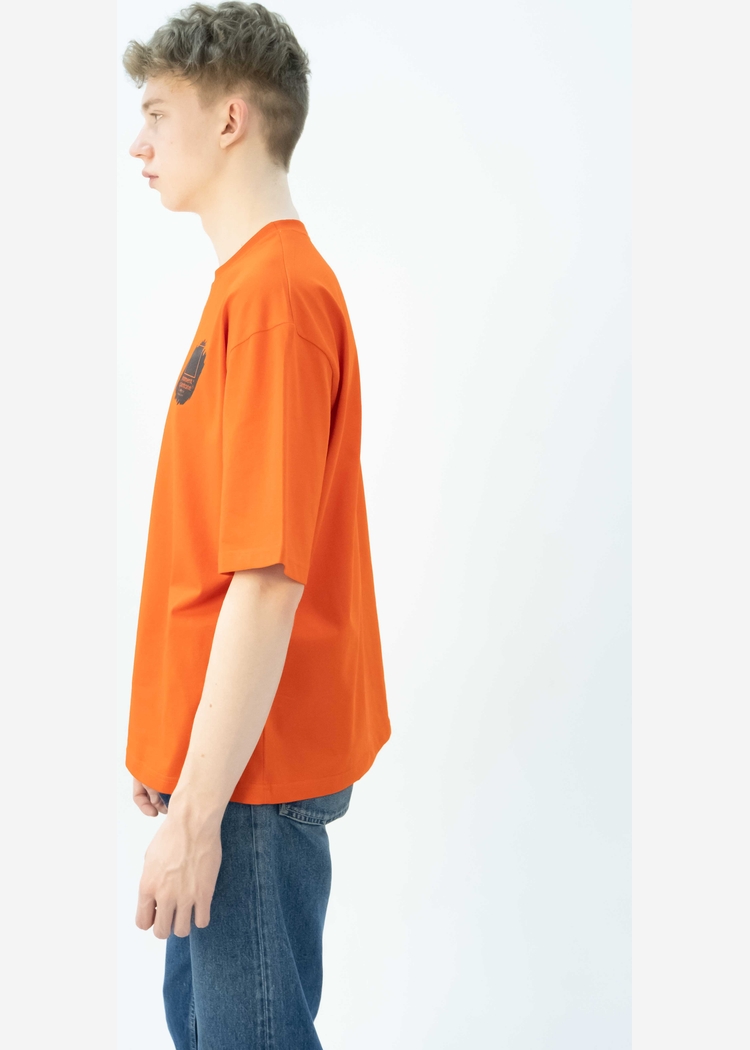 Футболка Paint Square red