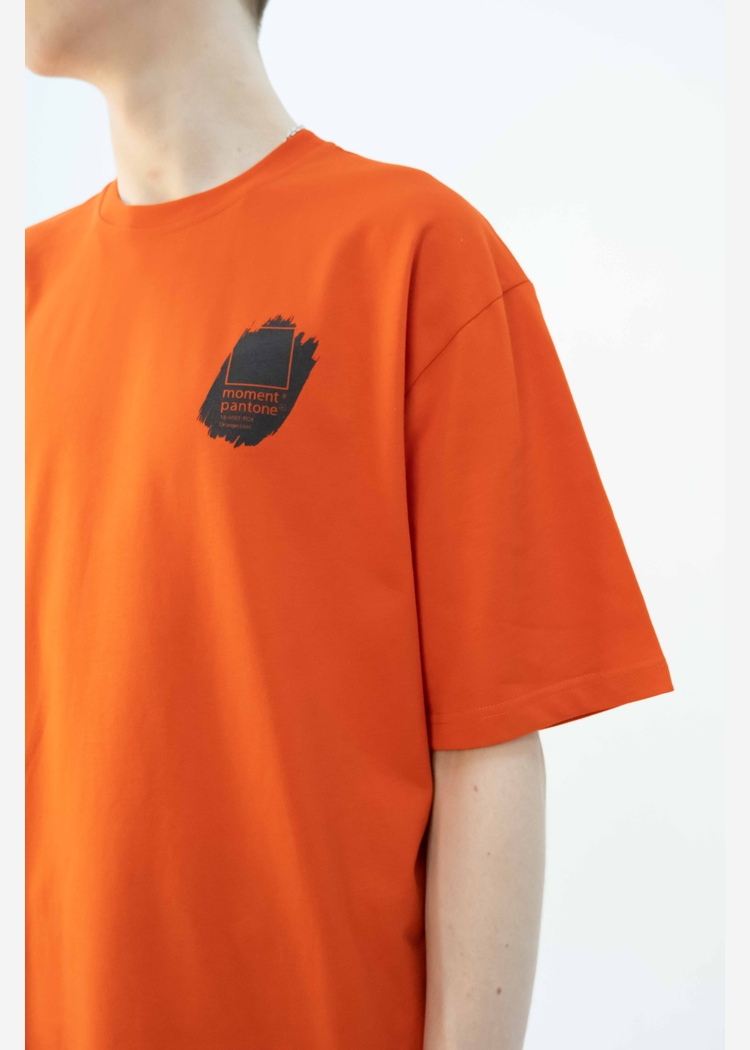 Футболка Paint Square red