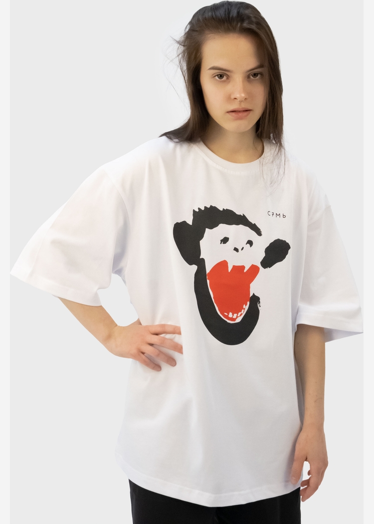 Футболка "Monkey" wht man