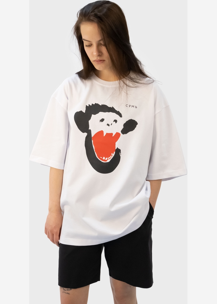 Футболка "Monkey" wht man