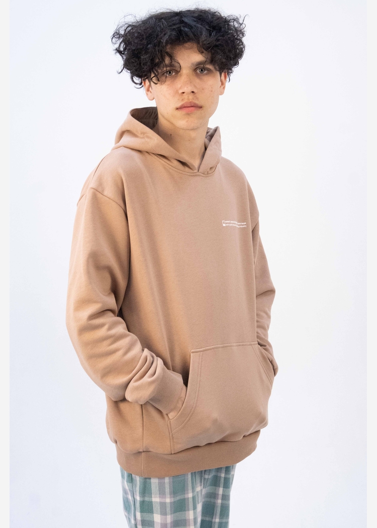 Худи 9000 unisex dk.beige OS