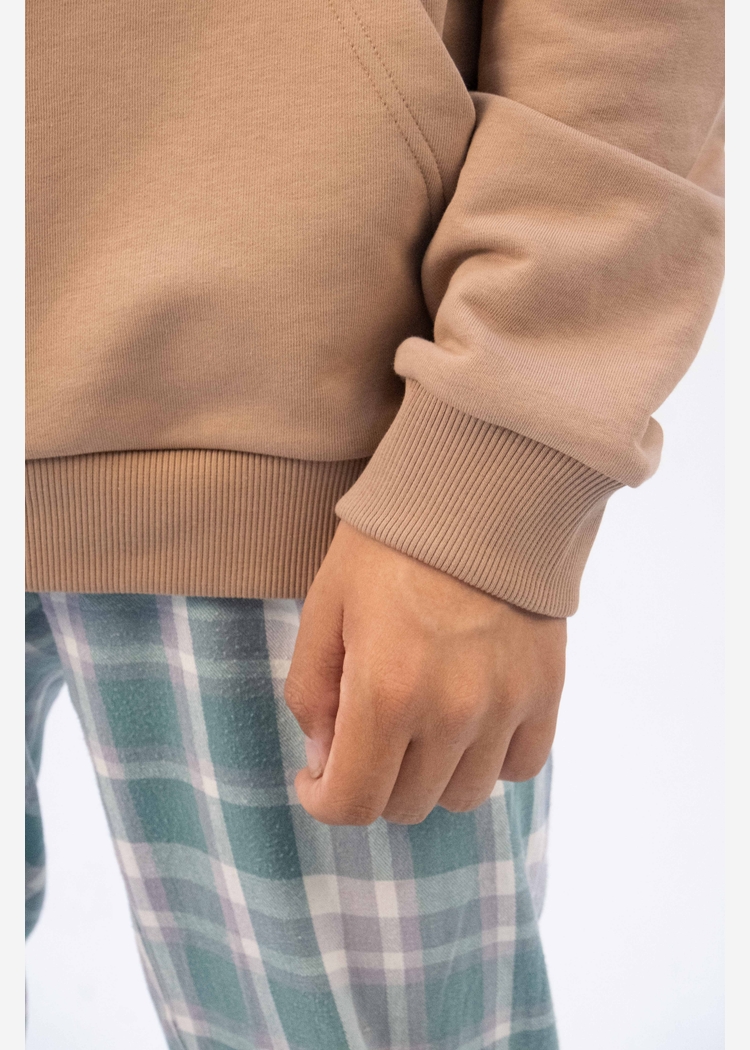 Худи 9000 unisex dk.beige OS