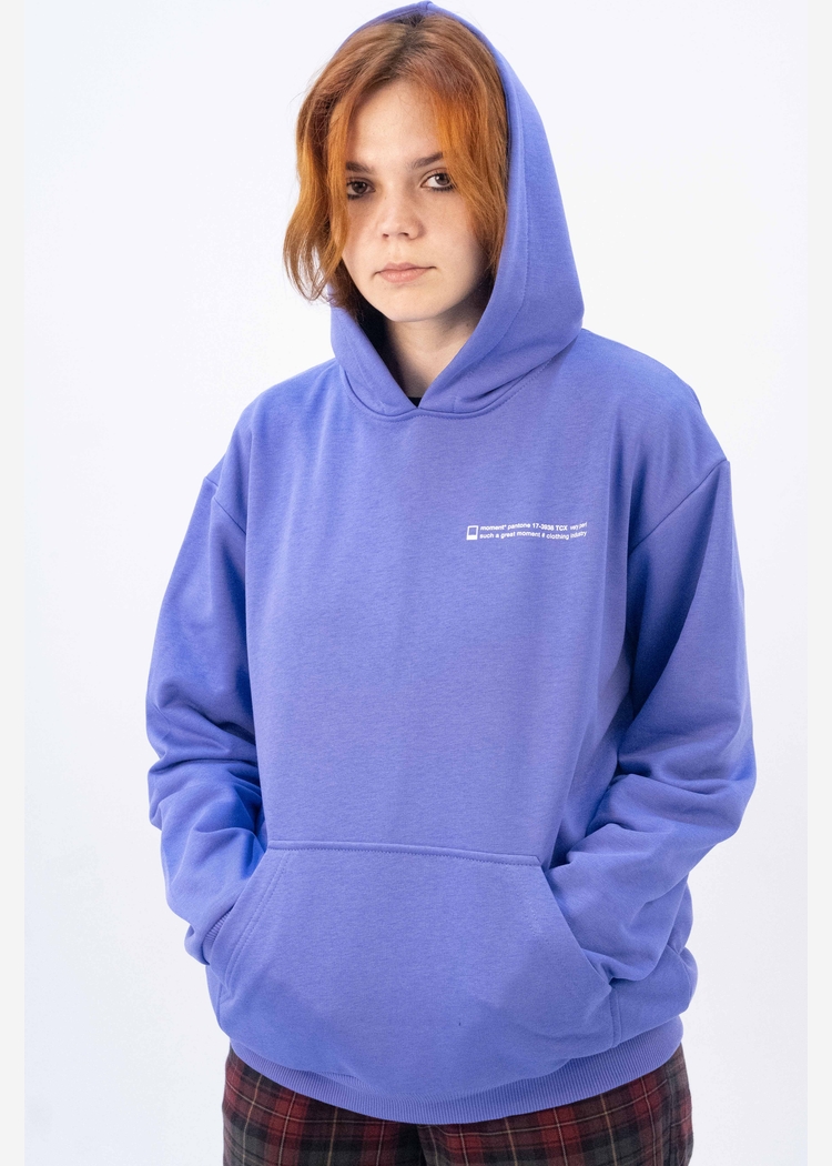 Худи 9000 unisex lt.violet OS