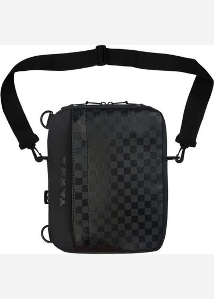 Сумка через плечо ТАЙНА черный/карман шашка