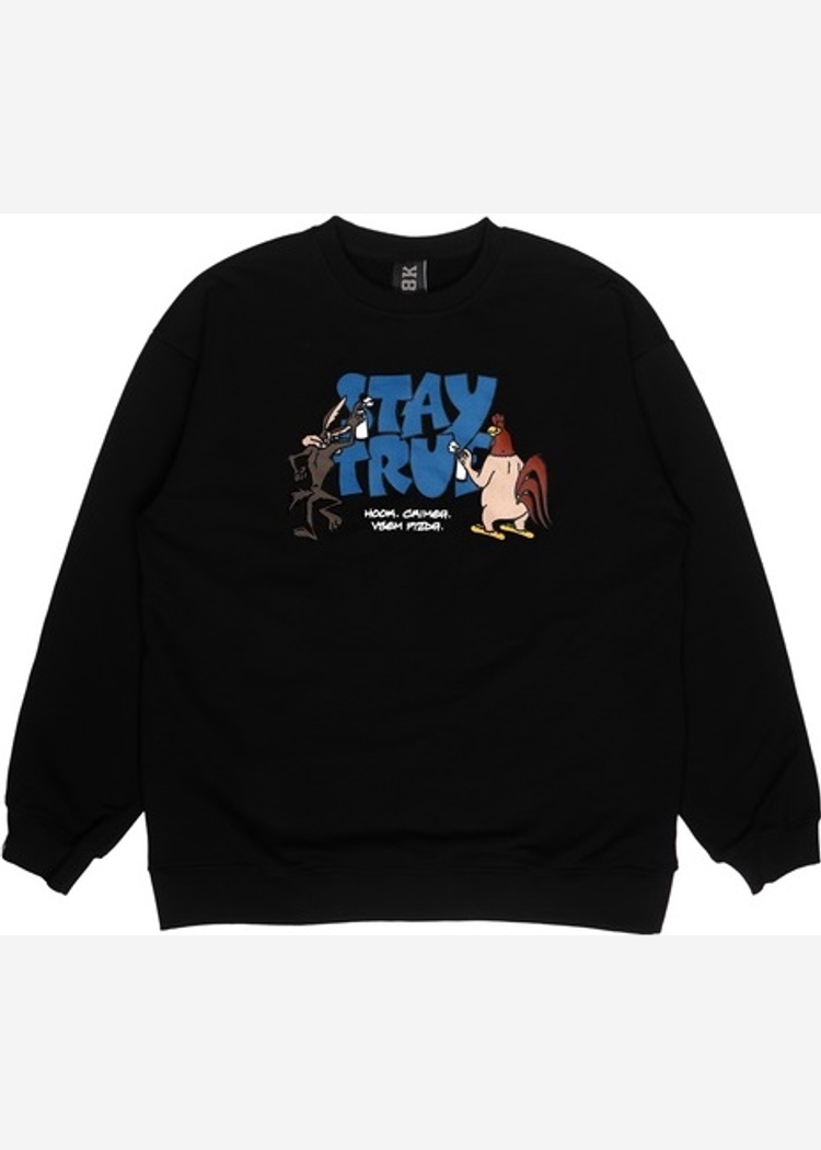 Свитшот "Стейтру", черный