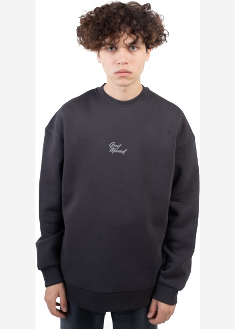 Толстовка 8802 Unisex BRUSH dk.grey OS