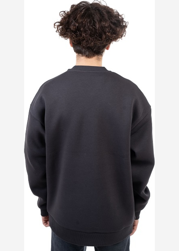 Толстовка 8802 Unisex BRUSH dk.grey OS