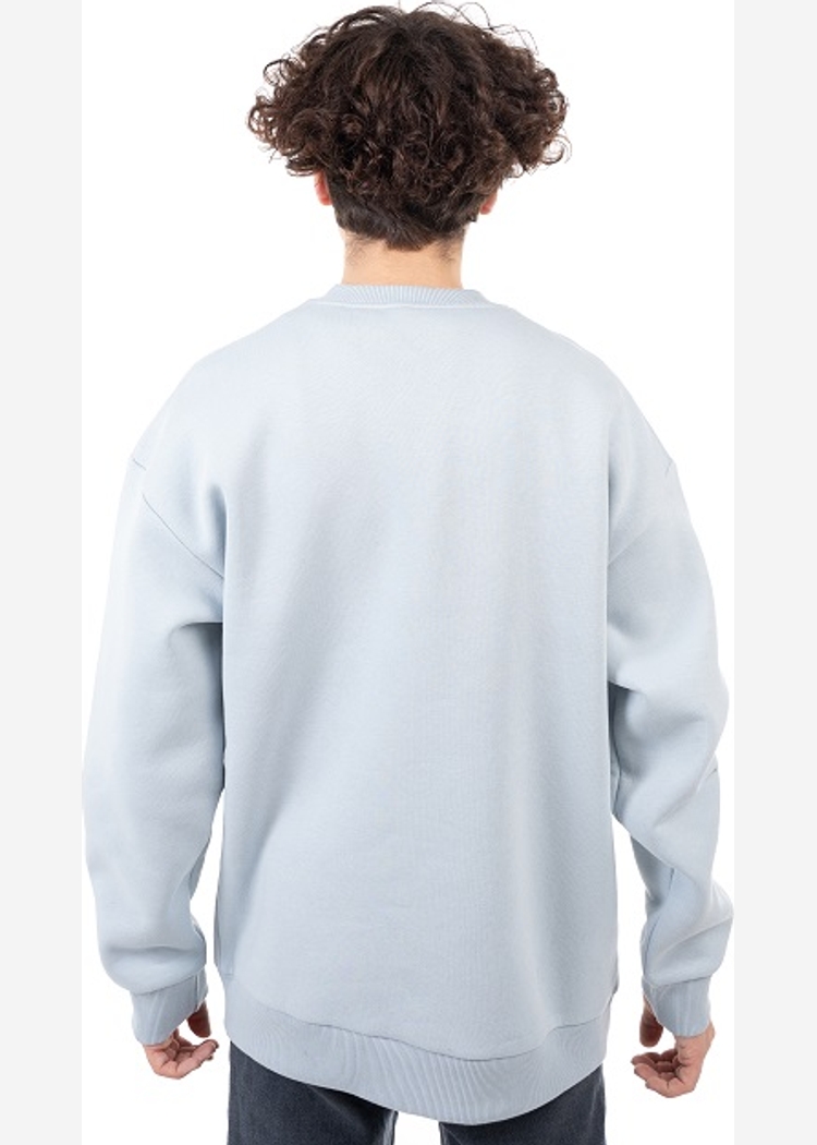 Толстовка 8802 Unisex BRUSH lt.grey OS