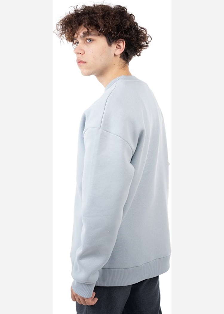 Толстовка 8802 Unisex BRUSH lt.grey OS