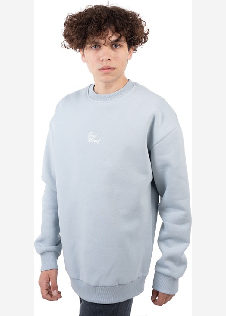 Толстовка 8802 Unisex BRUSH lt.grey OS