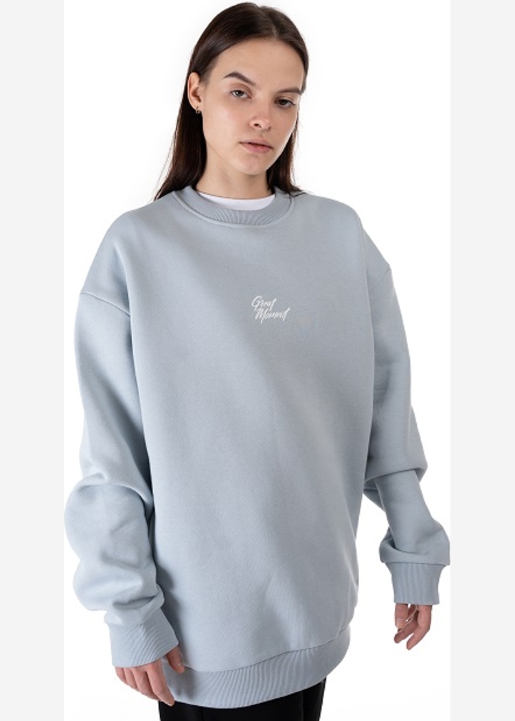 Толстовка 8802 Unisex BRUSH lt.grey OS