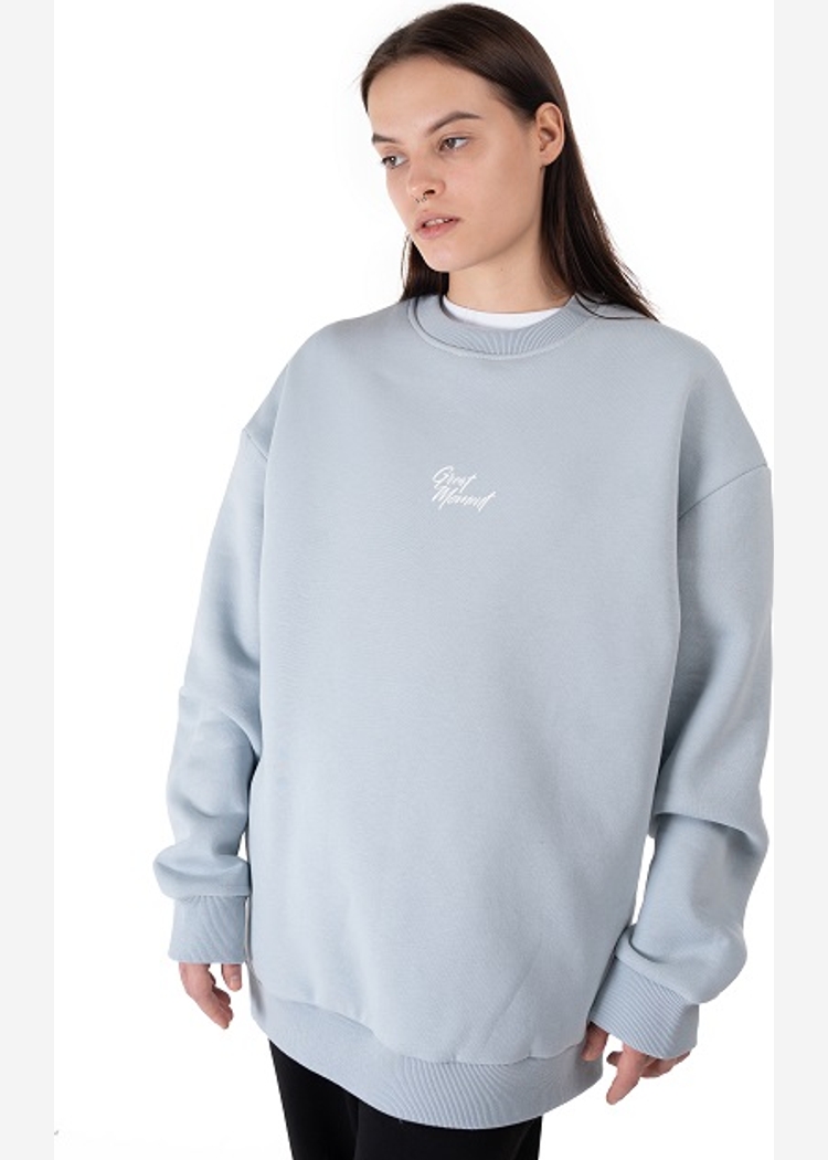 Толстовка 8802 Unisex BRUSH lt.grey OS