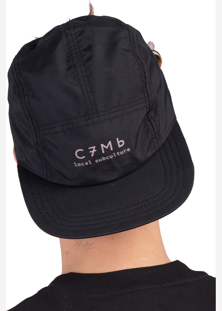 Кепка С7МЬ (5panel) черная