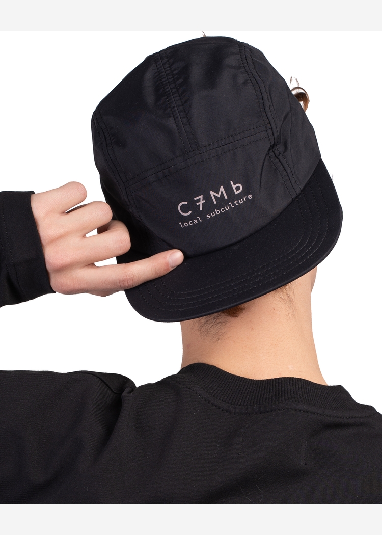 Кепка С7МЬ (5panel) черная
