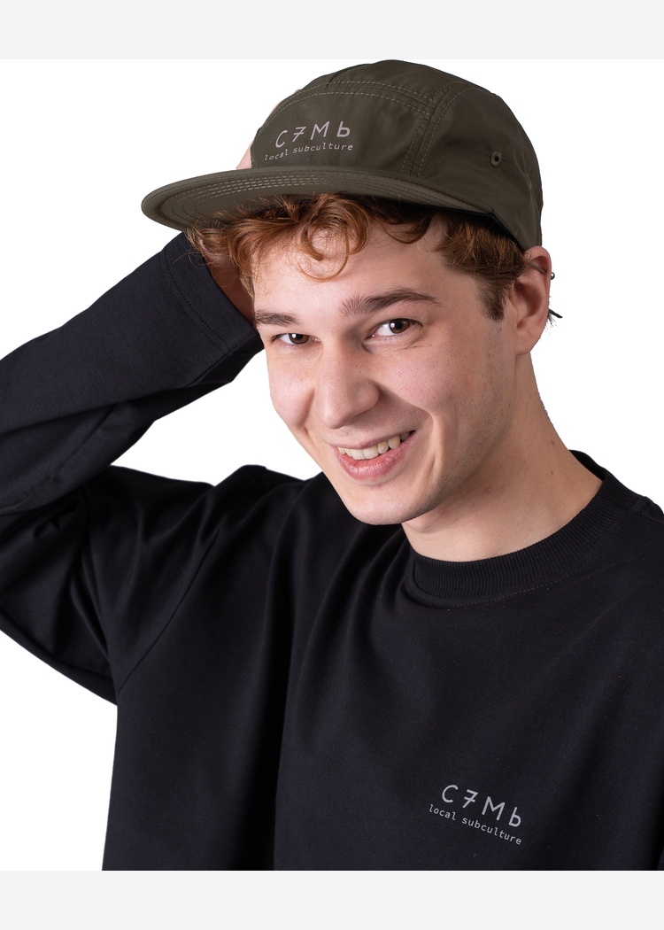 Кепка С7МЬ (5panel) хаки