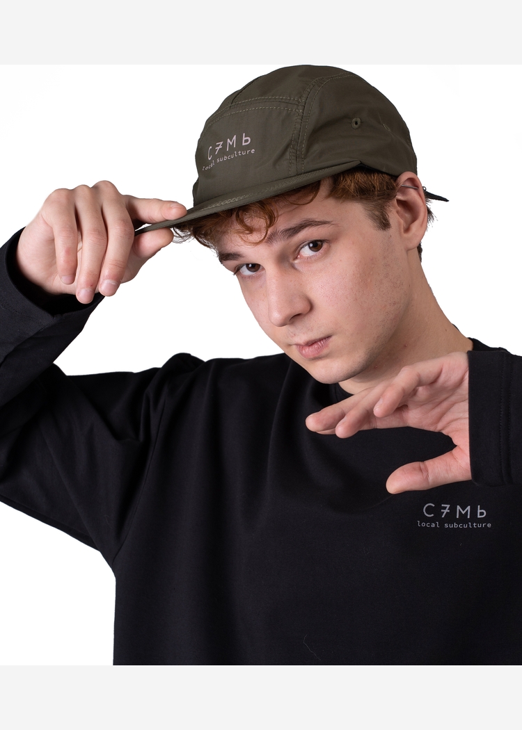 Кепка С7МЬ (5panel) хаки