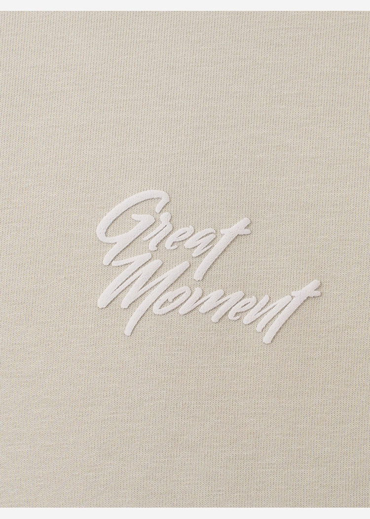 Футболка Great Moment 602 серо-бежевая