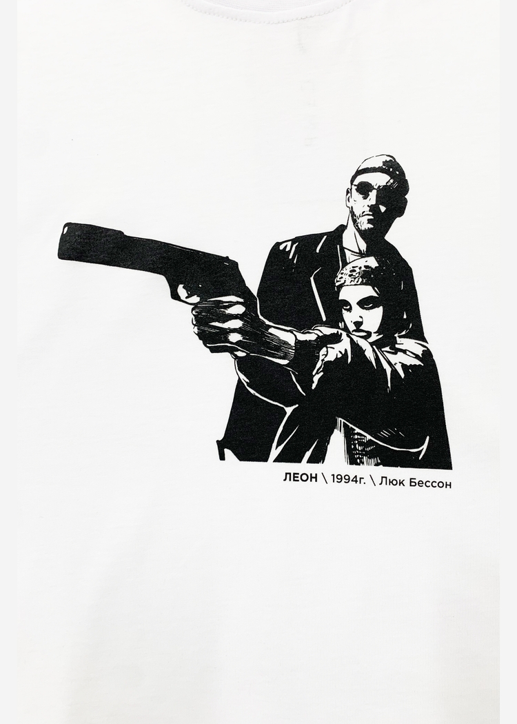Футболка Леон wht man