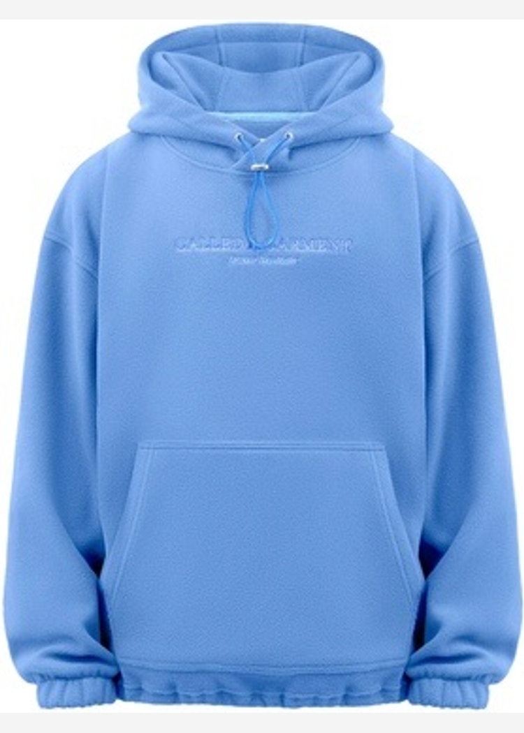 Wrap hoodie, голубой, мужской