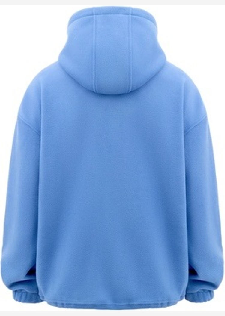 Wrap hoodie, голубой, мужской